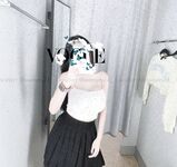 NpxVip 黑直長白絲御姐