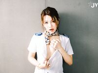 昆娜- [JVID] 超正马尾空姐