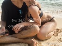 kikiliciousss97_onlyfans_最新流出合集_泰国桩机情侣_蜂腰细腿模特身材