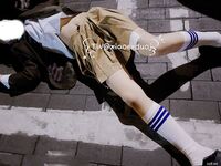 校花女神露出漂亮身材好的母狗〖小耳朵〗 室外公路旁边裸漏漏出爬行玩的很开，外表清纯私下浪荡！