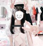 Twitter萝莉〖小埋长不高〗可爱私拍，奶油肌肤挺乳粉穴在外是老师同学眼中的乖乖女在家是小母狗