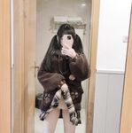 Twitter萝莉〖小埋长不高〗可爱私拍，奶油肌肤挺乳粉穴在外是老师同学眼中的乖乖女在家是小母狗