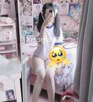 Twitter萝莉〖小埋长不高〗可爱私拍，奶油肌肤挺乳粉穴在外是老师同学眼中的乖乖女在家是小母狗