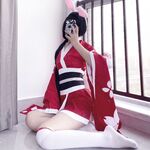 The most beautiful girl with 210,000 followers on Twitter squirts the Loli Princess [Rabbit Loves Squirting]. Subscribe to private photos, and she can be salty or sweet in various uniforms and expose props Ziwei outdoors in front of people.