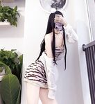 The most beautiful girl with 210,000 followers on Twitter squirts the Loli Princess [Rabbit Loves Squirting]. Subscribe to private photos, and she can be salty or sweet in various uniforms and expose props Ziwei outdoors in front of people.