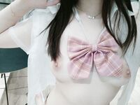 攝影大咖【山野村夫】御用模特，推特頂級高顏女神【廣深蝦醬】露臉私拍完整集，打炮自慰清純外表下如此反差