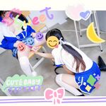 Twitter Lolita〖달콤한 이빨 Zaizaijiang〗Keyujieko Loli는 순수하고 매력적이며 대조되는 비전, 아름다운 다리를 가진 매우 부드럽고 섹시한 아름다움