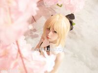 推特13萬粉蘿莉風coser可鹽可甜TS娘【小舞醬】露臉私拍，嗲聲嗲氣3P前後夾擊直男最愛