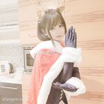 推特13萬粉蘿莉風coser可鹽可甜TS娘【小舞醬】露臉私拍，嗲聲嗲氣3P前後夾擊直男最愛