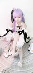 Twitter Lolita [Yinglili] เทพธิดาแห่งความงามที่ดีที่สุดดูภายนอกค่อนข้างเงียบสงบ แต่เธอก็มีความเจ้าชู้เป็นการส่วนตัว และส่วนที่เป็นสีชมพูของเธอก็ล้อเล่นกับพร็อพไมร์เทิลสีม่วง