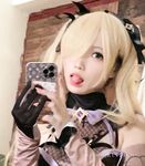 Twitter Lolita [Yinglili] เทพธิดาแห่งความงามที่ดีที่สุดดูภายนอกค่อนข้างเงียบสงบ แต่เธอก็มีความเจ้าชู้เป็นการส่วนตัว และส่วนที่เป็นสีชมพูของเธอก็ล้อเล่นกับพร็อพไมร์เทิลสีม่วง