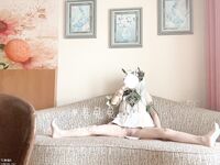 可御姐可萝莉顶级女神〖姜兔兔〗你的女神我的母狗~小母狗越是被羞辱越喜欢，被大鸡巴爸爸顶穿