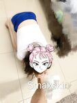 推特顶级身材露出狂人少女嫩妹【Smaxskin】私拍，宜家全裸露出母狗式调教啪啪啪无套内射无毛嫩穴