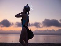 G44 tidak akan cedera - NO.78 Blue File Sand Wolf Baizi Swimsuit