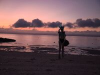 G44 tidak akan cedera - NO.78 Blue File Sand Wolf Baizi Swimsuit