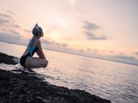 G44 tidak akan cedera - NO.78 Blue File Sand Wolf Baizi Swimsuit