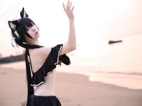 G44不会受伤- NO.74 碧蓝档案黑见芹香泳装