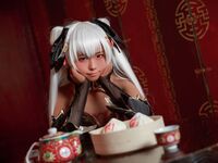 G44不會受傷 - NO.24 褐色旗袍娘