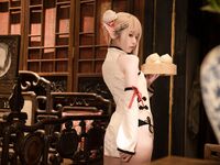 G44 tidak akan cedera - NO.87 Shui Laner cheongsam putih 