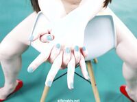 日月超美氣質女神【阿歡】內部超大尺度 各種特寫（2）