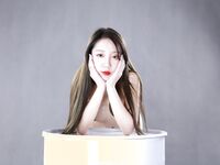 เทพีแห่งดวงอาทิตย์และดวงจันทร์ที่สวยงามเป็นพิเศษ [A Huan] มีการตกแต่งภายในขนาดใหญ่ในระยะใกล้ (1)