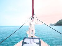 รูปถ่ายของนางแบบสีแดง Xiweisha Motegi Kiko ที่ถ่ายระหว่างเดินทางไปภูเก็ตเผยรูปถ่ายของเธอ (5)