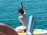 รูปถ่ายของนางแบบสีแดง Xiweisha Motegi Kiko ขณะเดินทางในภูเก็ตเปิดเผยรูปถ่ายของเธอ (7)