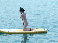 รูปถ่ายของนางแบบสีแดง Xiweisha Motegi Kiko ขณะเดินทางในภูเก็ตเปิดเผยรูปถ่ายของเธอ (7)