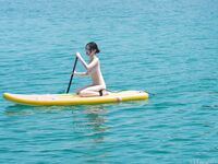 รูปถ่ายของนางแบบสีแดง Xiweisha Motegi Kiko ขณะเดินทางในภูเก็ตเปิดเผยรูปถ่ายของเธอ (7)