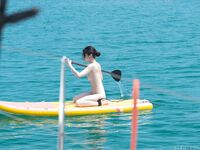 รูปถ่ายของนางแบบสีแดง Xiweisha Motegi Kiko ขณะเดินทางในภูเก็ตเปิดเผยรูปถ่ายของเธอ (7)