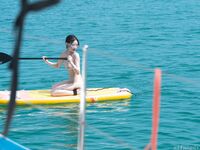 รูปถ่ายของนางแบบสีแดง Xiweisha Motegi Kiko ขณะเดินทางในภูเก็ตเปิดเผยรูปถ่ายของเธอ (7)