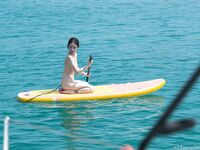 รูปถ่ายของนางแบบสีแดง Xiweisha Motegi Kiko ขณะเดินทางในภูเก็ตเปิดเผยรูปถ่ายของเธอ (7)