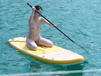 รูปถ่ายของนางแบบสีแดง Xiweisha Motegi Kiko ขณะเดินทางในภูเก็ตเปิดเผยรูปถ่ายของเธอ (7)