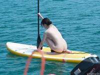 รูปถ่ายของนางแบบสีแดง Xiweisha Motegi Kiko ขณะเดินทางในภูเก็ตเปิดเผยรูปถ่ายของเธอ (7)