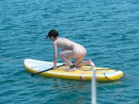 รูปถ่ายของนางแบบสีแดง Xiweisha Motegi Kiko ขณะเดินทางในภูเก็ตเปิดเผยรูปถ่ายของเธอ (7)