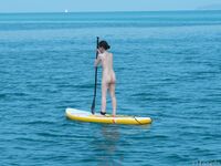 รูปถ่ายของนางแบบสีแดง Xiweisha Motegi Kiko ขณะเดินทางในภูเก็ตเปิดเผยรูปถ่ายของเธอ (7)