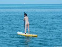 รูปถ่ายของนางแบบสีแดง Xiweisha Motegi Kiko ขณะเดินทางในภูเก็ตเปิดเผยรูปถ่ายของเธอ (7)