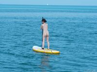 รูปถ่ายของนางแบบสีแดง Xiweisha Motegi Kiko ขณะเดินทางในภูเก็ตเปิดเผยรูปถ่ายของเธอ (7)