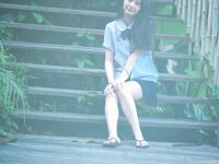 รูปถ่ายของนางแบบสีแดง Xiweisha Motegi Kiko ขณะเดินทางในภูเก็ตเปิดเผยรูปถ่ายของเธอ (7)