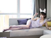 斗鱼ASMR女主播【小女巫露娜】露娜de粉紫兔兔