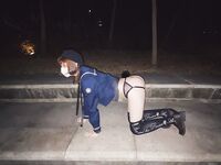 트위터 팔로어 30명을 보유한 인터넷 연예인 암캐 [바실레바의 일기 Vasileva1122]가 복지 개인 사진 촬영에 등장했습니다. 암캐는 소변을 마시고 두 번 성관계를 갖도록 훈련 받았습니다.