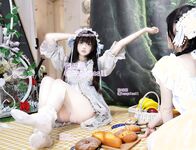 The innocent and beautiful girl "Jiang Zicai" shows her face in a welfare private photoshoot. The pure and beautiful little fairy is a super legal kawaii little loli, with a super super figure that is wirelessly reverie!