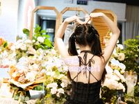 The innocent and beautiful girl "Jiang Zicai" shows her face in a welfare private photoshoot. The pure and beautiful little fairy is a super legal kawaii little loli, with a super super figure that is wirelessly reverie!