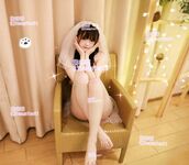 The innocent and beautiful girl "Jiang Zicai" shows her face in a welfare private photoshoot. The pure and beautiful little fairy is a super legal kawaii little loli, with a super super figure that is wirelessly reverie!