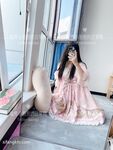 Weibo Twitter The best loli style goddess Welfare Ji [Roe deer’s daily duck] VIP private shooting, big breasts with hairless tender pussy and white juice flowing out, even though she is young, the attributes of a bitch are indeed satisfactory