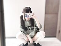 清纯反差小母狗Twitter萝莉『aiko酱』福利私拍，清纯淫荡切换只在一瞬间，清纯小可爱背后是个渴望被灌满的小母狗