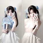 Kebocoran terbaru! Belia tidak terkalahkan! Twitter yang baru dipromosikan boleh menjadi masin atau manis, galeri foto peribadi gadis tercantik Welfare Ji [Zhenzhen U], menunjukkan pelbagai wajah dan paparan tiga mata menyentuh diri