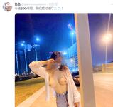 EDG奪冠巨乳美女胸部寫字慶祝