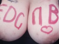 EDG奪冠巨乳美女胸部寫字慶祝