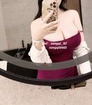 大きな胸と太いお尻のsongqi_97を後ろからプライベートショット